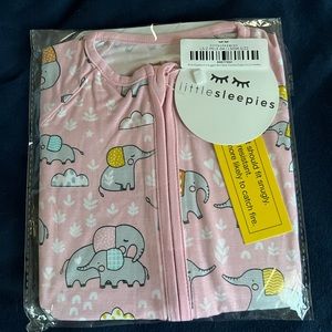Pink Elephant Little Sleepies